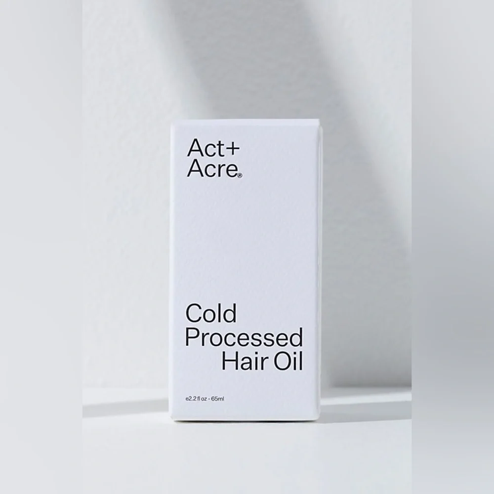 Act + Acre Cold Processed Hair Oil new with box - Picture 3 of 4